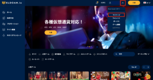 エルドアアイオーのマイページ
